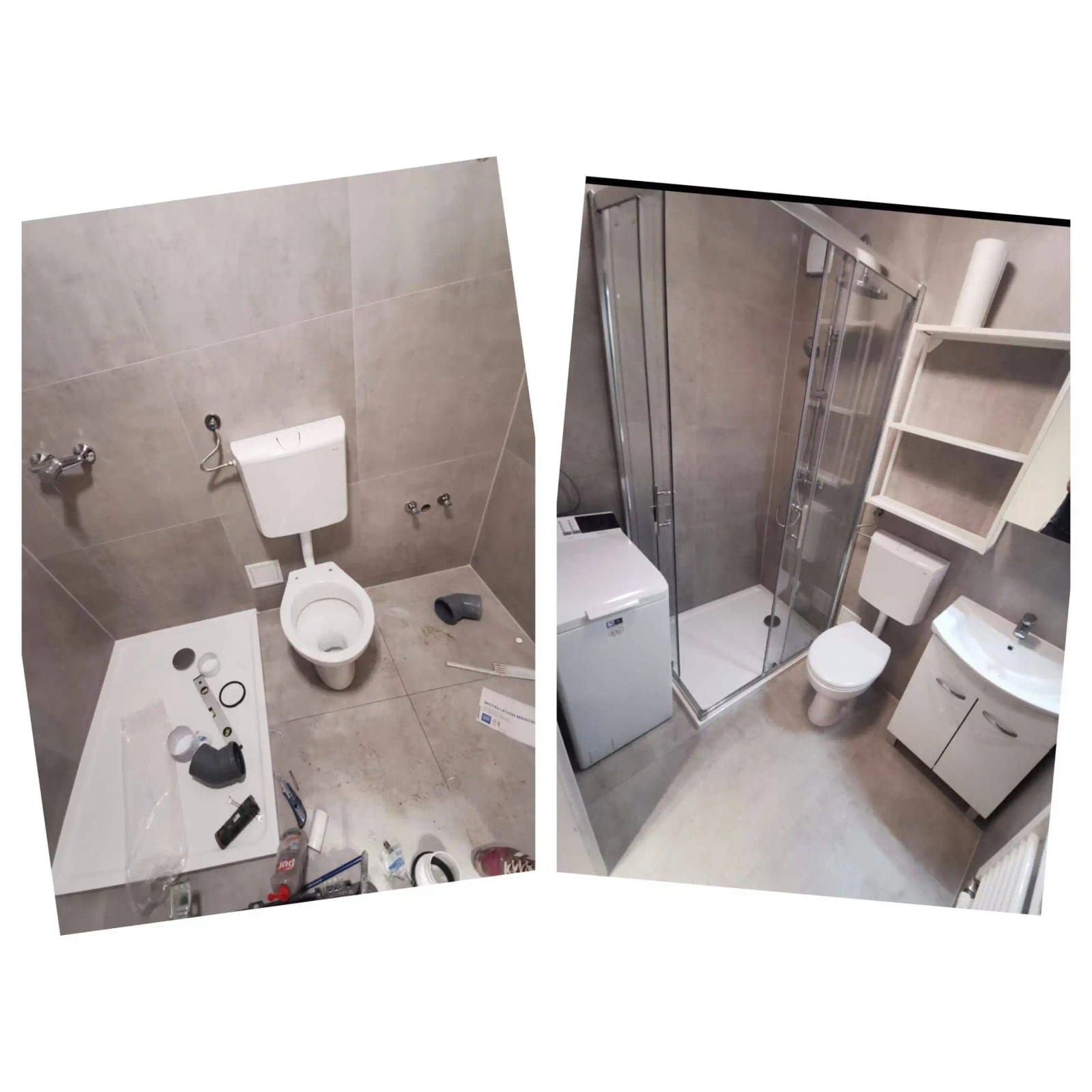Renovirana kupaonica Zagreb — moderan izgled