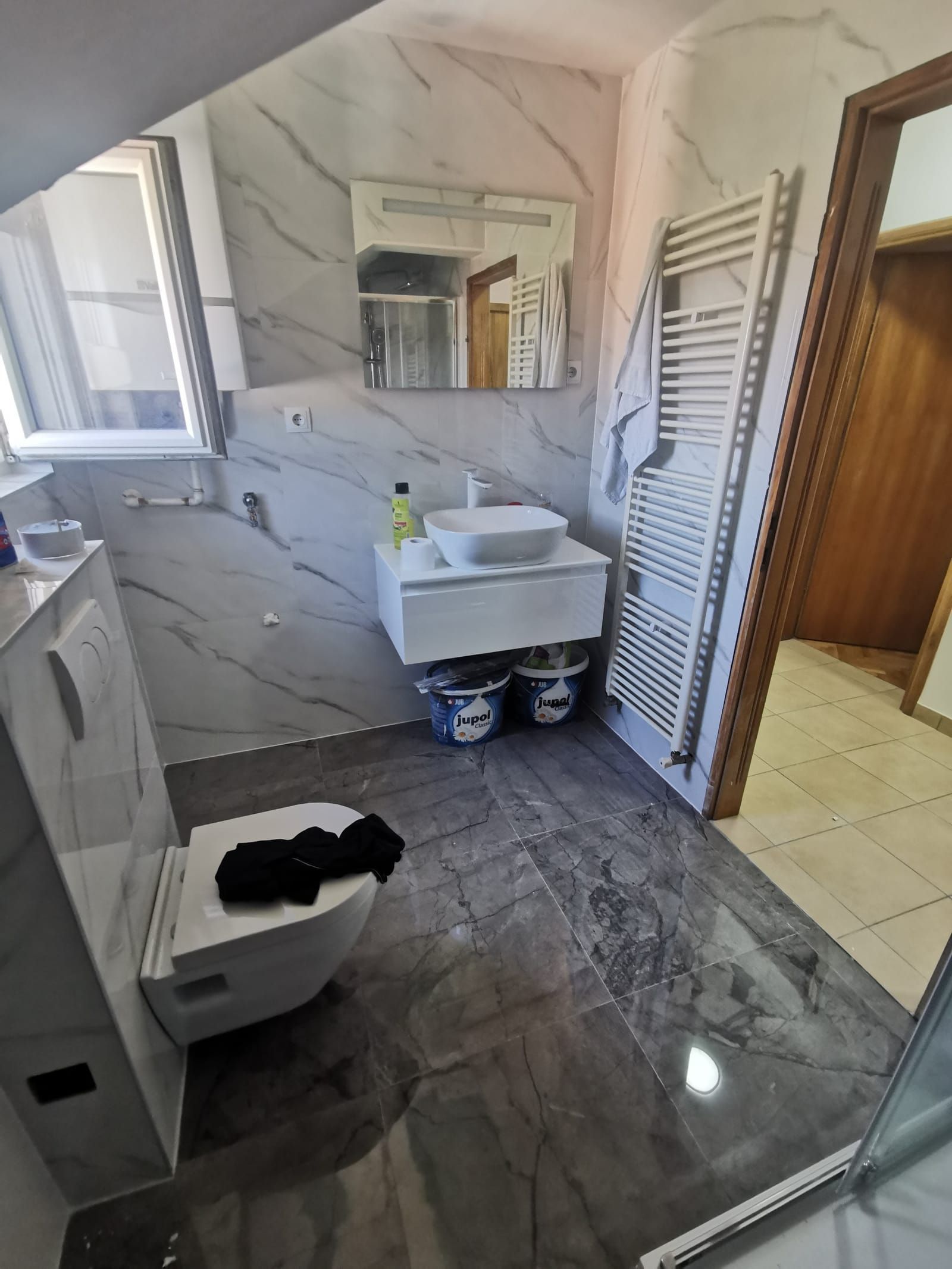 Dovršena kupaonica nakon vodoinstalaterskih radova — Sesvete